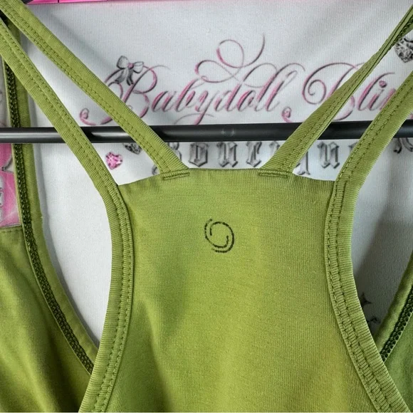 MEC mountain equipment co bra sports bra Olive Green Strappy Sports Bra - Picture 6 of 9